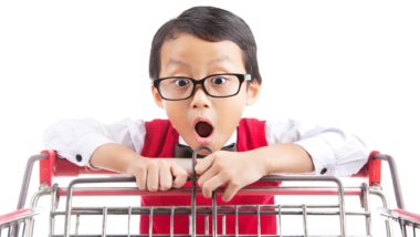 Shocked kid consumer regarding the products recalled due to hazards