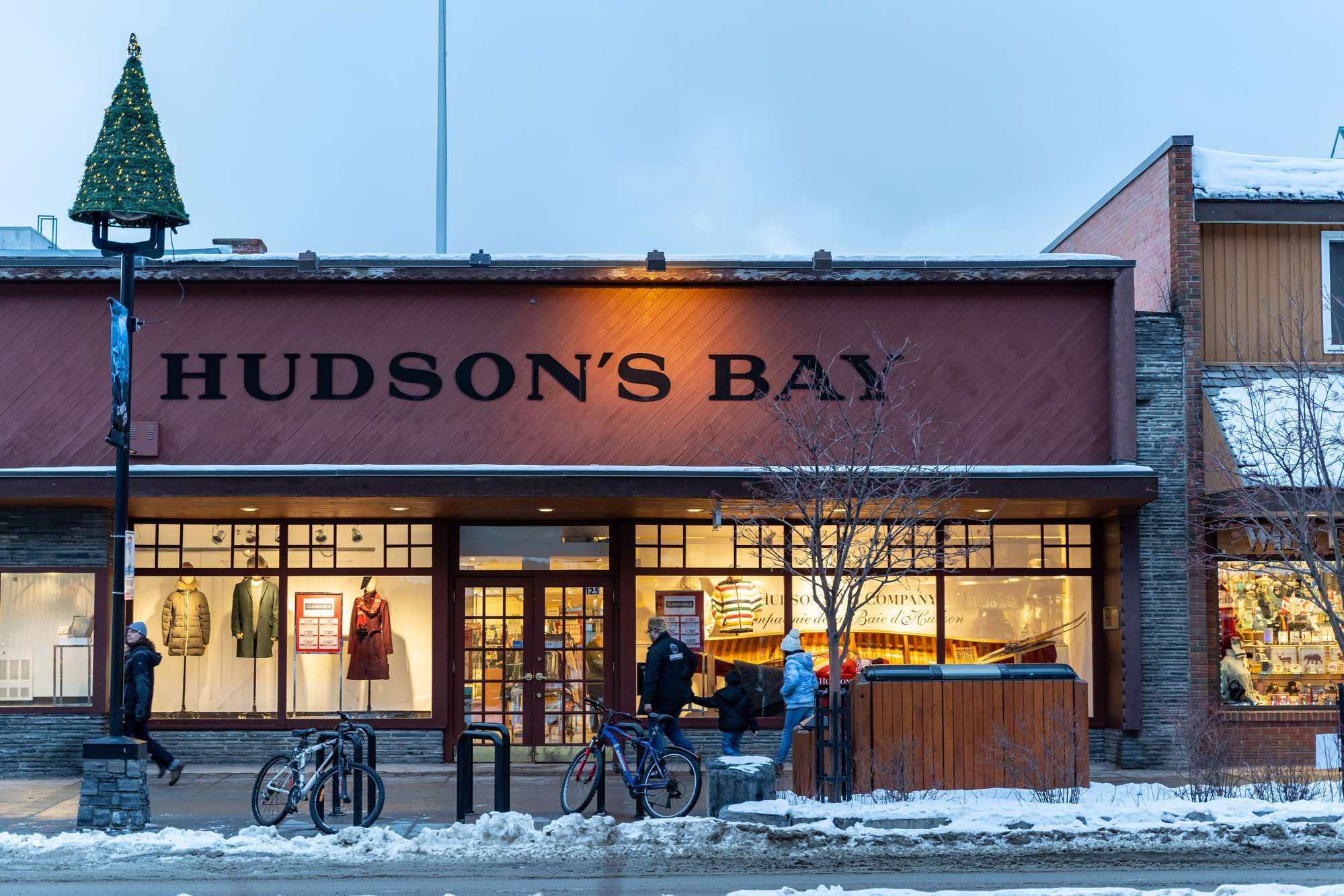 Hudson's Bay Company regarding the unpaid rent lawsuit filed against it