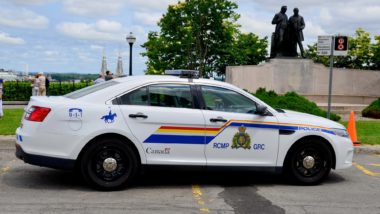 RCMP patrol car regarding the RCMP systemic racism class action lawsuit filed