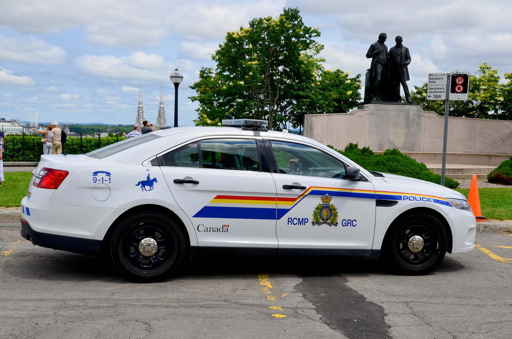 RCMP patrol car regarding the RCMP systemic racism class action lawsuit filed