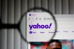 Yahoo webpage regarding the yahoo data breach class action lawsuit 
