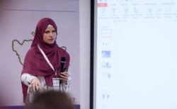 Teacher wearing hijab regarding Quebecs religious symbol ban lawsuit 