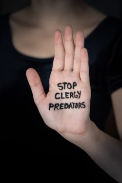 stop clergy predators on hand