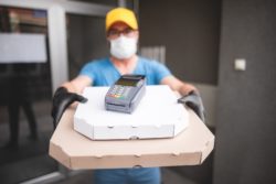 Food delivery person regarding the food delivery fees class action lawsuit 