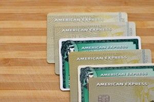 American Express cards on a wood surface - amex prepaid