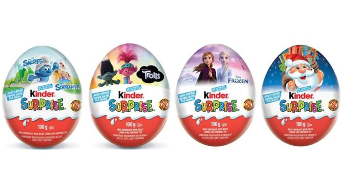Certain Kinder brand chocolate products recalled due to possible Salmonella