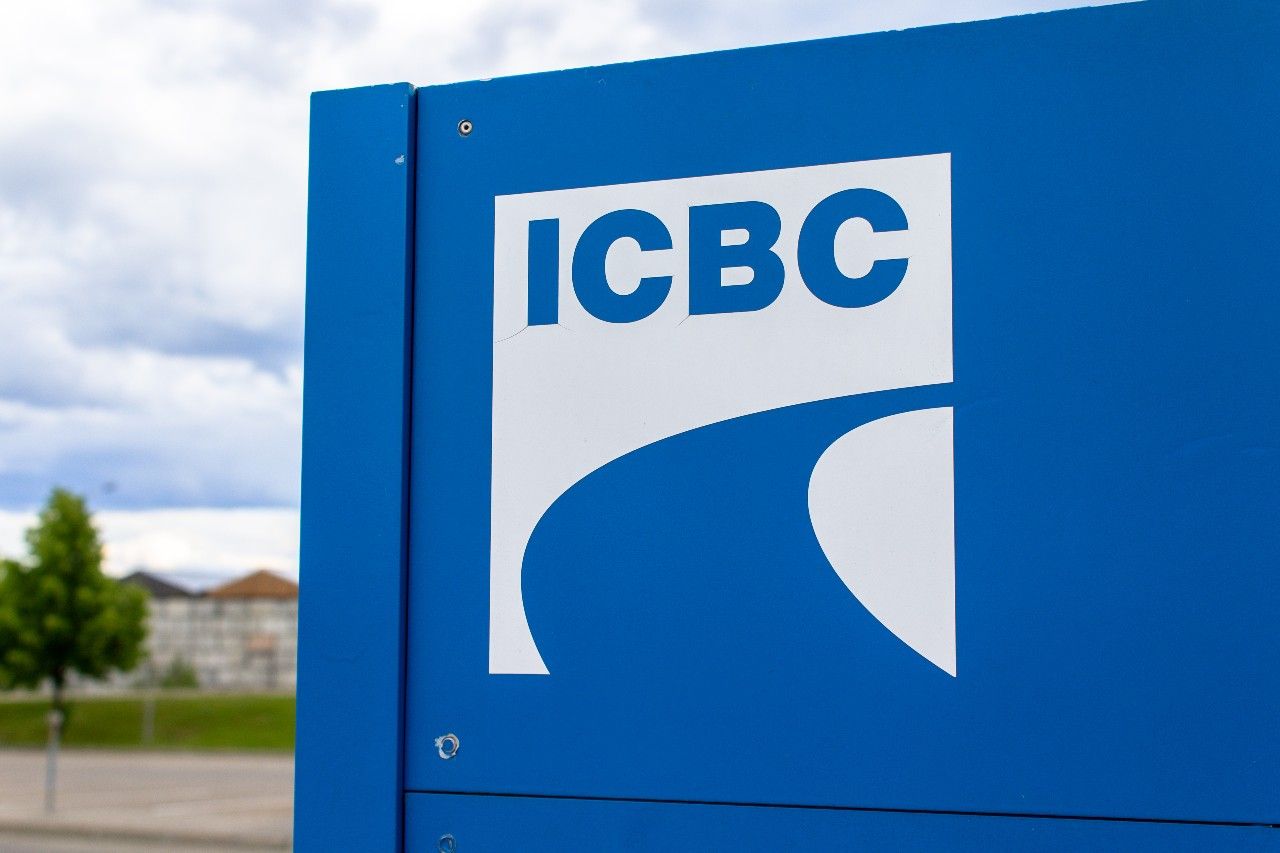 ICBC(Insurance Corporation of British Columbia) sign