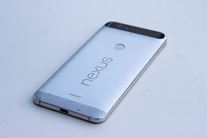 Huawei Nexus 6P Smartphone with marks and scratches