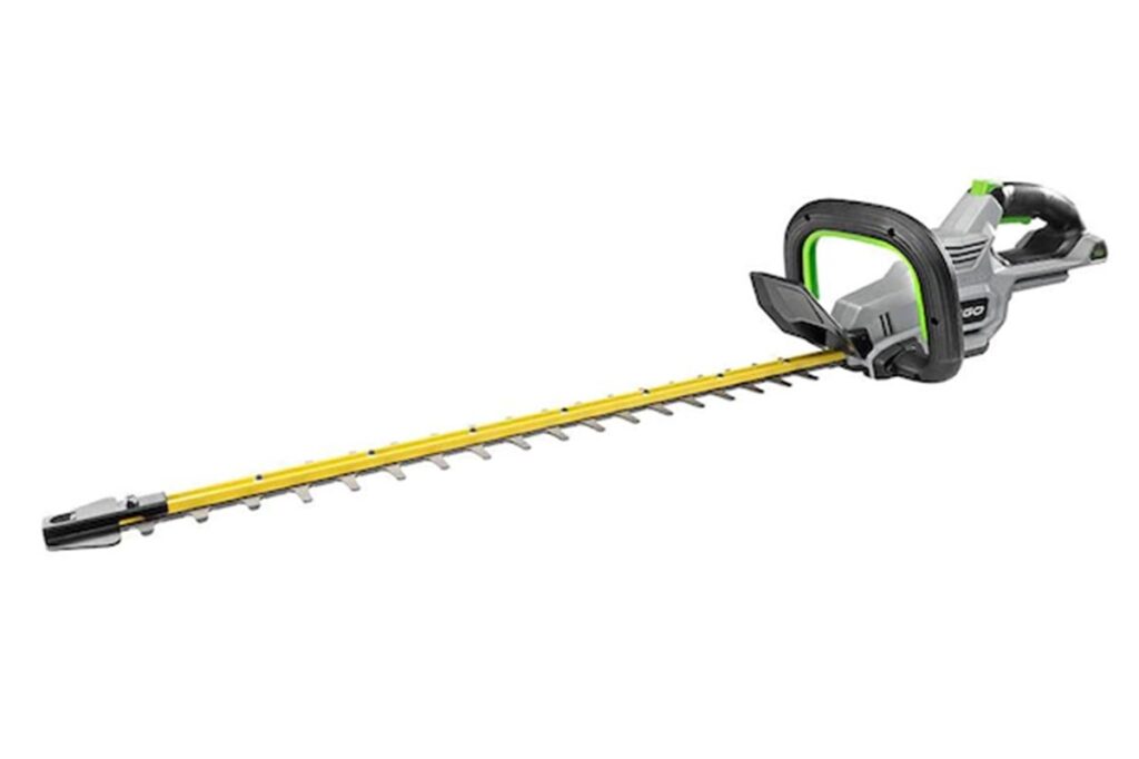 Product photo of recalled hedge trimmer by Chevron North America, representing the Chervon hedge trimmer recall.