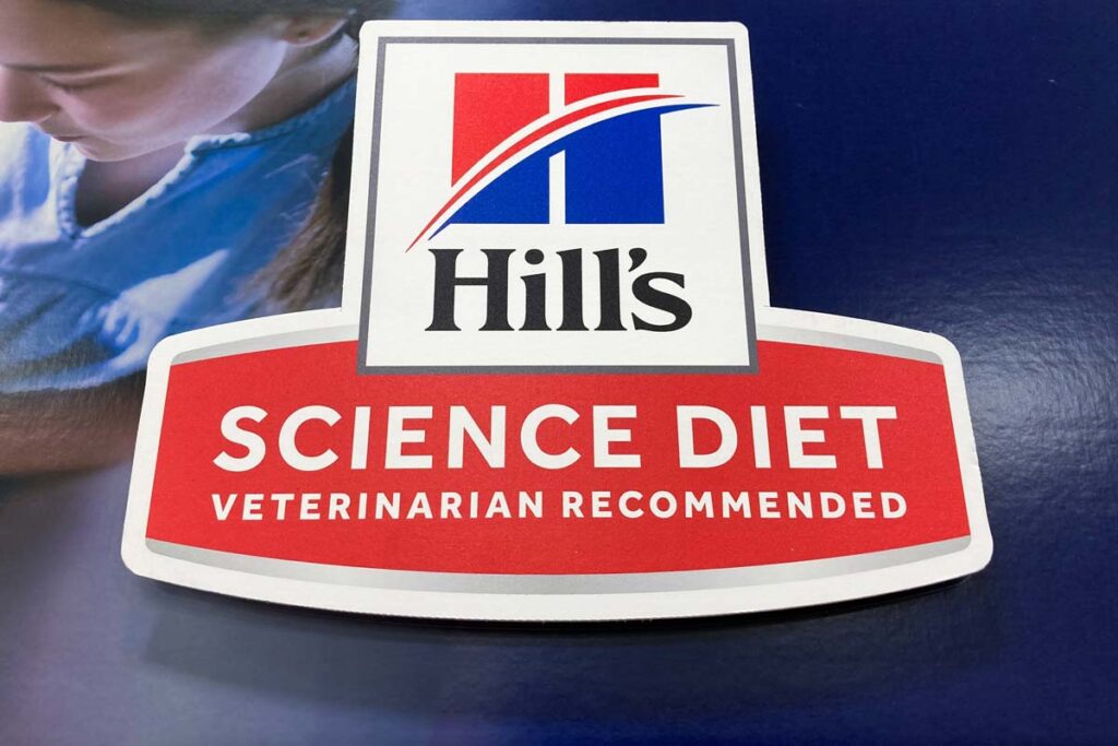 Hill's Science Diet logo, representing the Hill's pet food settlement.