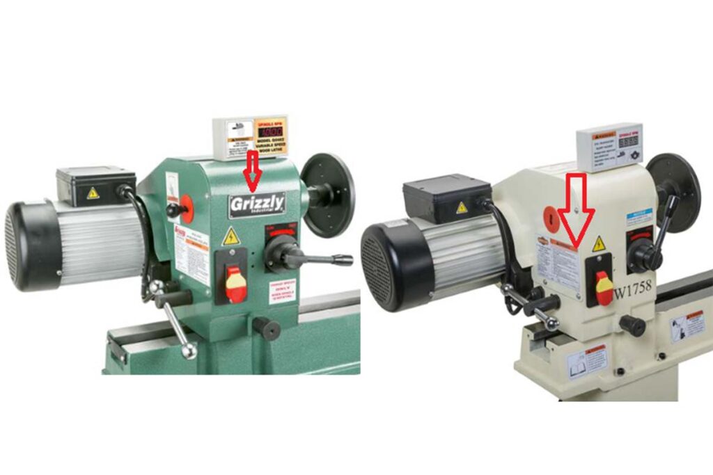 Product photo of recalled wood lathes, representing the wood lathes recall.