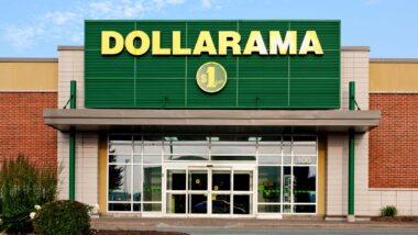 Exterior of a Dollarama store,representing the Dollarama settlement.